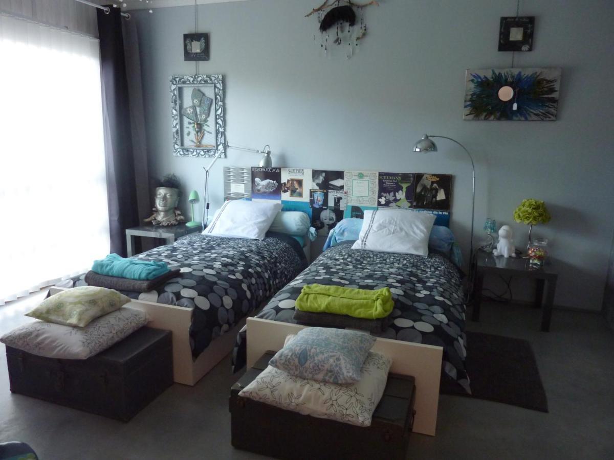 Loft Atypique Bed & Breakfast Villeneuve-de-Riviere Ngoại thất bức ảnh