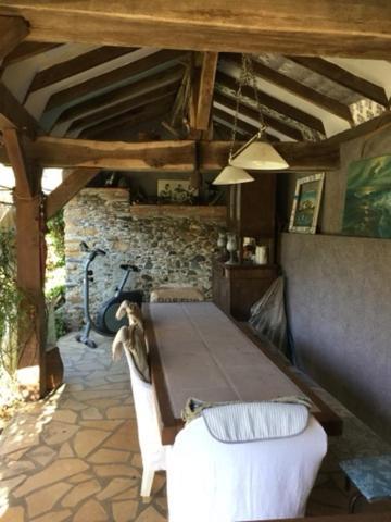 Loft Atypique Bed & Breakfast Villeneuve-de-Riviere Ngoại thất bức ảnh