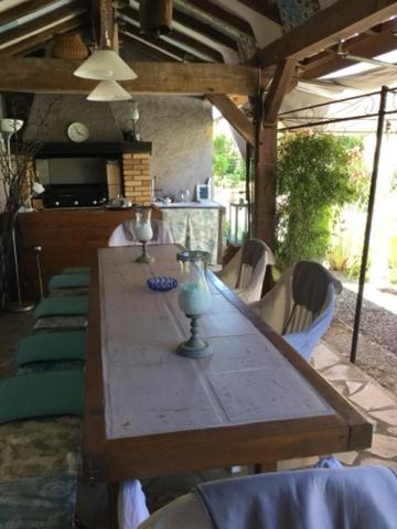 Loft Atypique Bed & Breakfast Villeneuve-de-Riviere Ngoại thất bức ảnh