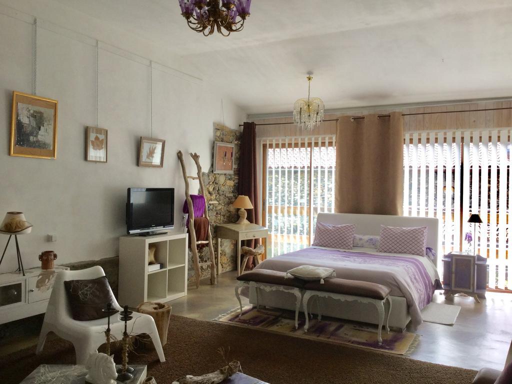 Loft Atypique Bed & Breakfast Villeneuve-de-Riviere Ngoại thất bức ảnh
